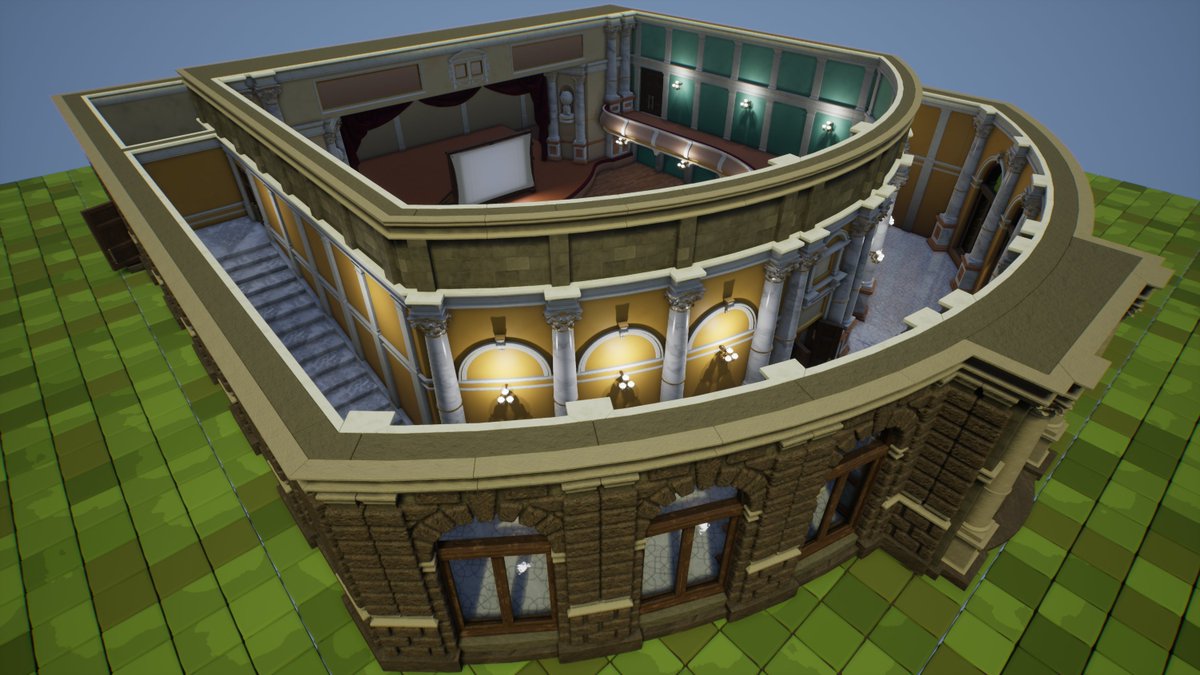 qbercat's tweet photo. Wo have done the new version of the Cinema Department =)
Check out =)

#catmovies #indiegame #indiegames  #indiegamedev  #indiedev #gamedev #ue4 #pcgame #games #gamingcommunity #videogame #videogames #indiegaming #madewithunreal #tycoon #ScreenshotSaturday https://t.co/tmVAZRMoop