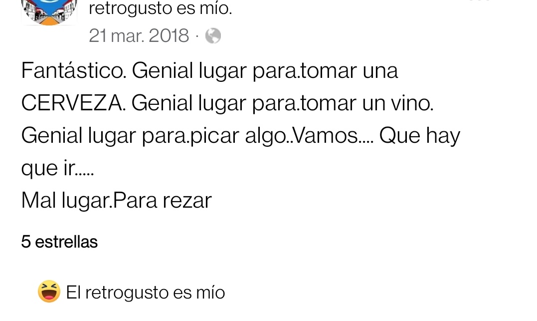 elretrogusto's tweet photo. He estado buscando esto pq en su día me hizo mucha gracia y como hoy es domingo os lo comparto #malsitiopararezar
#abrimosya para #misade12
✌️✌️✌️✌️✌️✌️✌️✌️ https://t.co/RgI9p2R9oA