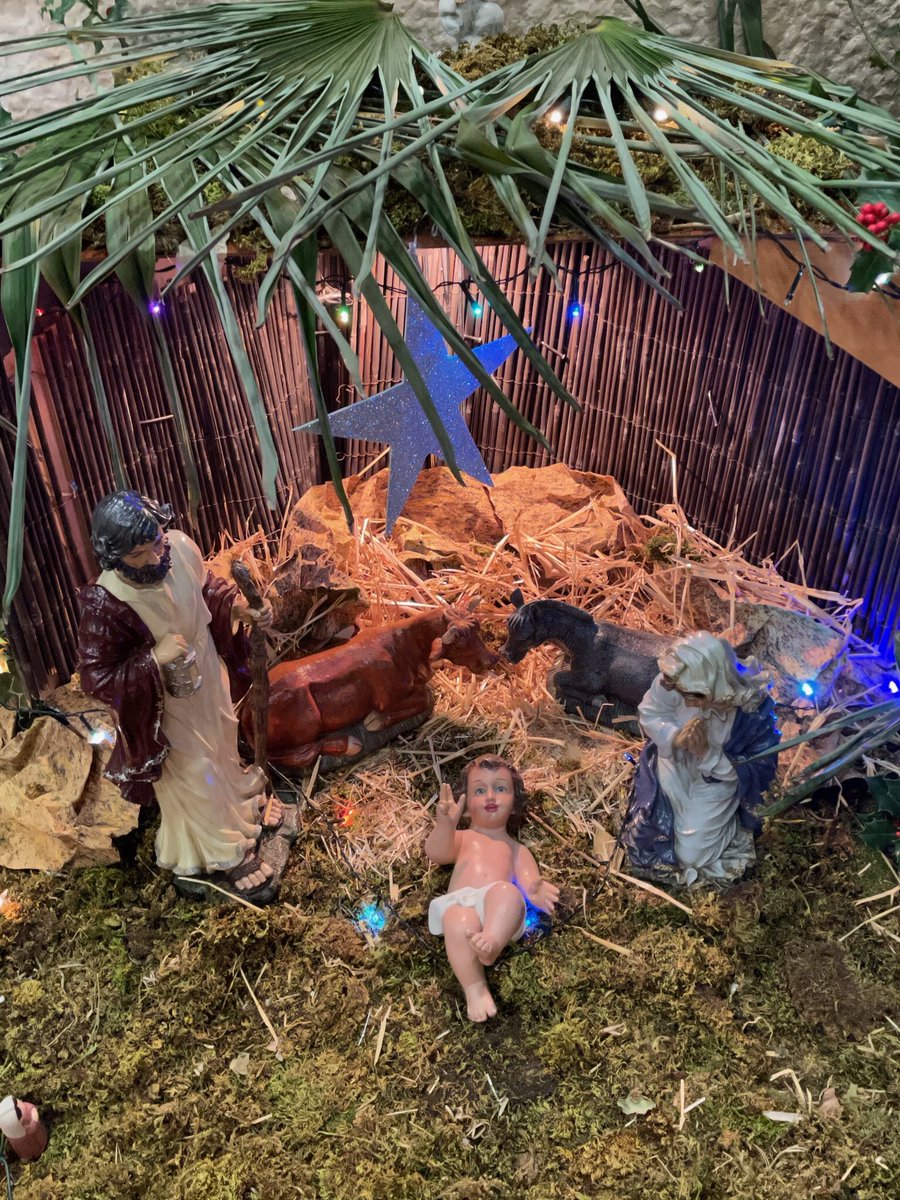 Joarilla_Matas's tweet photo. Sagrada Família, fiesta. Parroquia La Anunciata.
Lc 2,22-40: El niño iba creciendo y se llenaba de sabiduría.
#Navida2020✨#XuanHerga https://t.co/B3OLhrzNX6