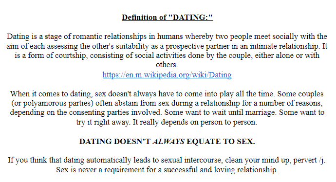 i can guarantee you i have had more sex than the author of this document will have in their entire lifetime