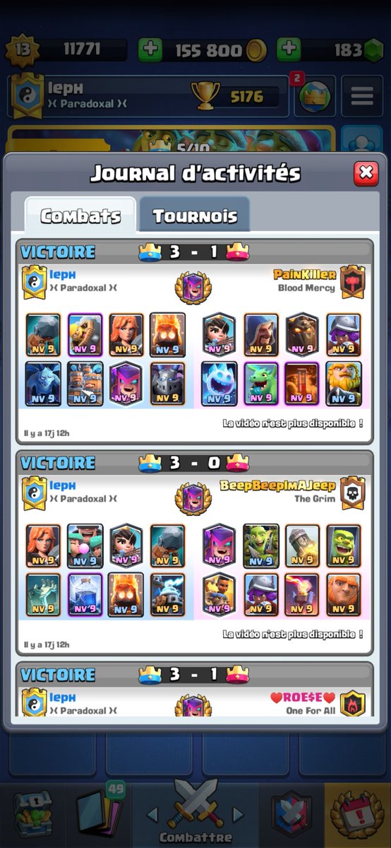 Faudrait ptete que je rush non ?