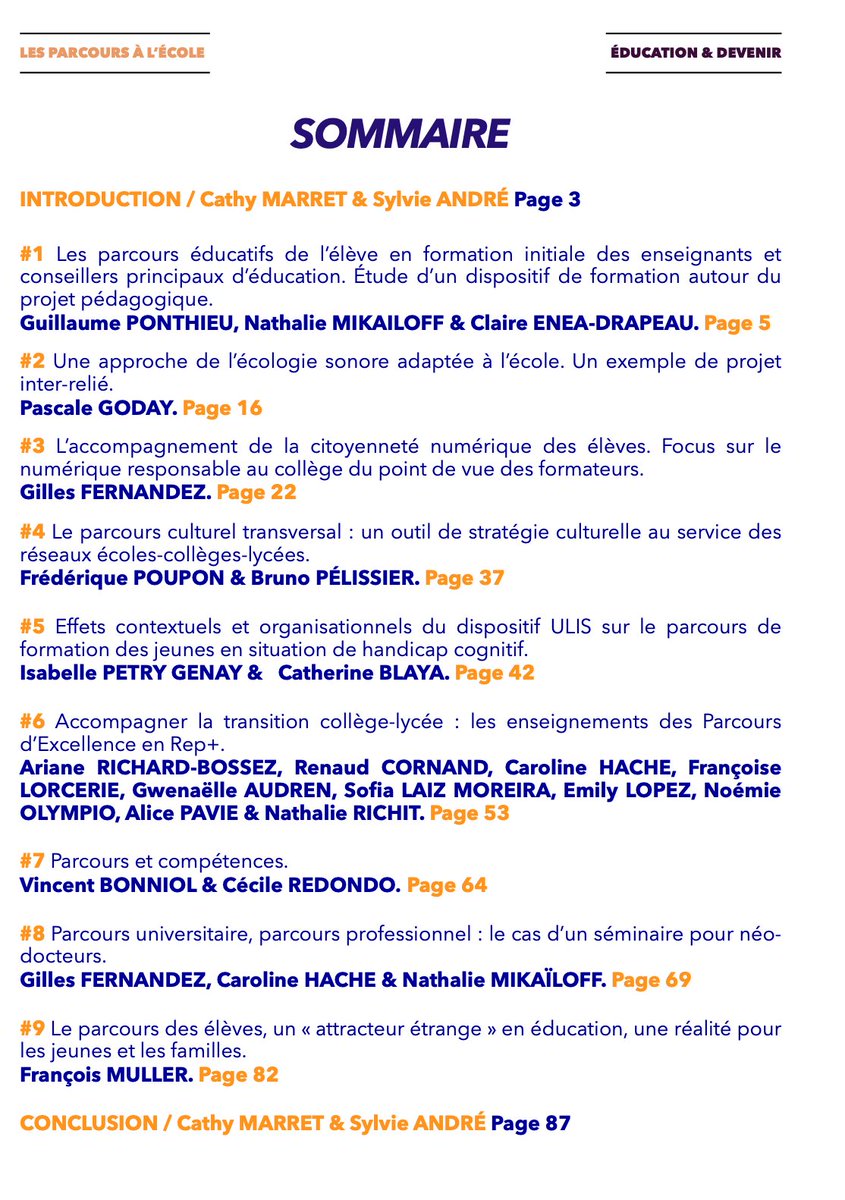 Education et Devenir tweet media