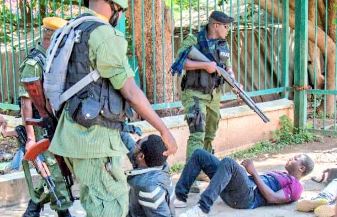 This should not be happening in Zambia! We shall end it. #EndPoliceBrutalityInZambia