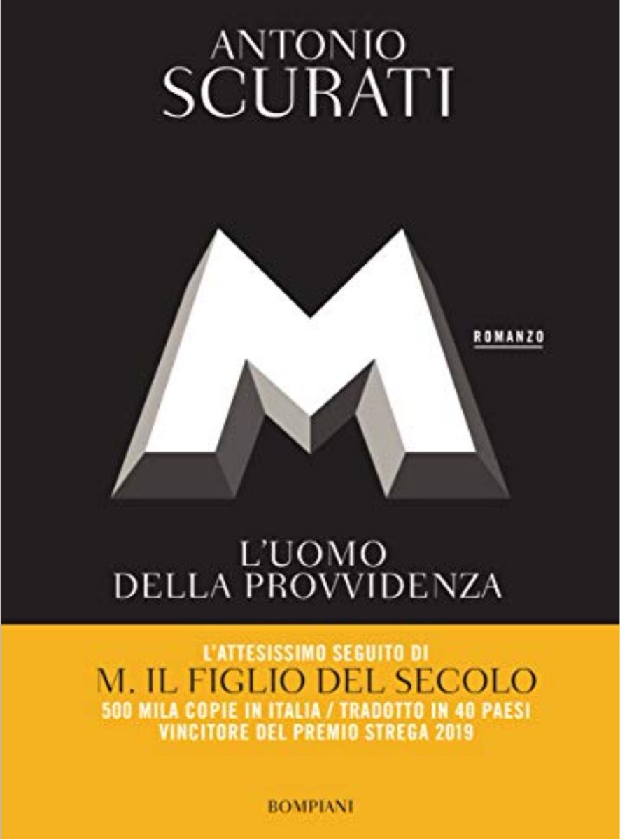 ElsAmicsdelBosc's tweet photo. #DallItalia
#AntonioScurati publica el segon volum d la seva trilogia sobre la figura d #Mussolini:
#Luomodellaprovvidenza.
El Primer volum:
#Ilfigliodelsecolo #PremioStrega2019 Ed.@libribompiani ha estat traduït a l espanyol per @AlfaguaraES
#ficcionovel·lada
1/2 https://t.co/SfOnPoOBwS