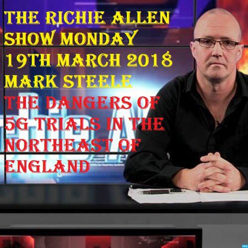 The David Icke-inspired Richie Allen Show broadcasting out of Salford, which claims to be Europe’s most listened to radio show, is another major platformer of 5G conspiracy theories. As well as hosting Vox, Allen platformed Mark Steele way back in 2016