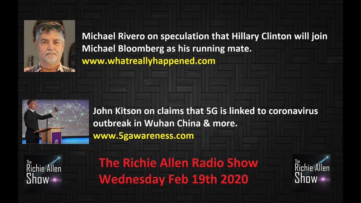 The David Icke-inspired Richie Allen Show broadcasting out of Salford, which claims to be Europe’s most listened to radio show, is another major platformer of 5G conspiracy theories. As well as hosting Vox, Allen platformed Mark Steele way back in 2016