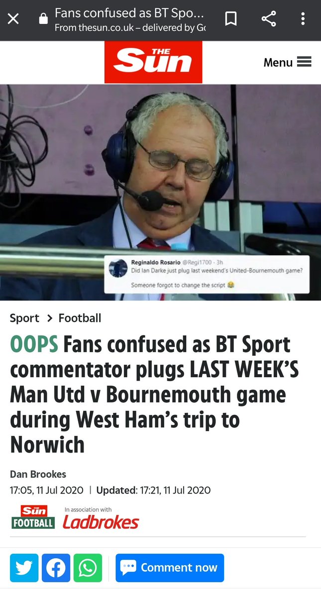 Sounds like a man who keeps to a script however it is  @iandarke 