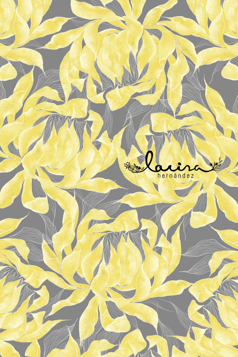 LarisaNinel's tweet image. Pantone color of the year inspiration. After some weeks of hard work at university I have time again to do what I love the most... illustrate. illustrate keeps me calm and focused. #pantone2020 #yellowandgrey #coloroftheyear #surfacedesigner #larisahernandez @pantone @Procreate