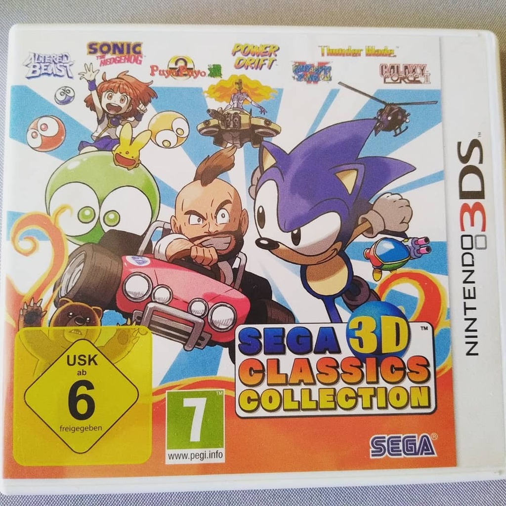 NekoPlayzGames's tweet photo. Random Game Pickup - Sega 3D Classics Collection (Nintendo 3DS) #nintendo #nintendo3ds #3ds #sega #sega3dclassicscollection #sonicthehedgehog #alteredbeast #puyopuyo2 #retrogaming #handheldgaming #shareyourgames #gamecollecting #gamepickups #gamersunite https://t.co/753AF9t0cG https://t.co/7Kw0e5Ef30