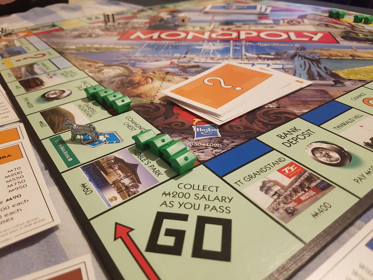 TimRichmondPIX's tweet photo. I was given Isle of Man Monopoly for Christmas - guess this the closest I'll get to actually being there at the moment. Hope all my #isleofman friends are having a great Christmas. https://t.co/wXbmJqpYRb