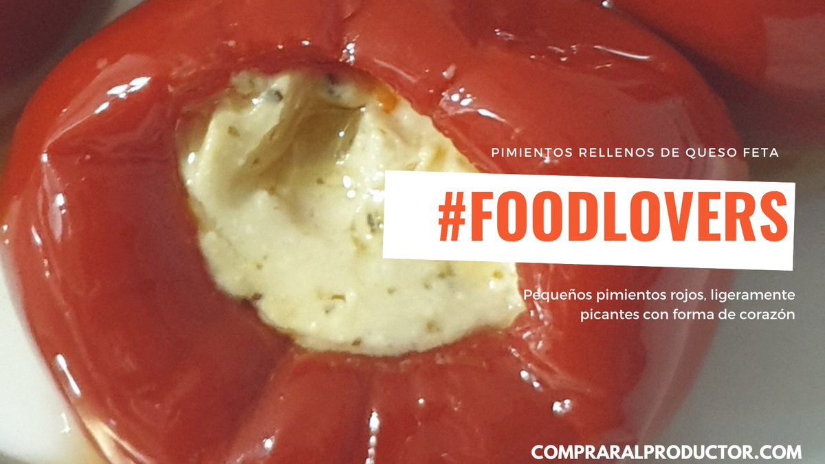 Pimientos rellenos de FETA.
Pequeños pimientos rojos, ligeramente picantes con forma de corazón. Se elaboran a mano con queso feta griego auténtico y queso fresco Mizithra. #comida #food #queso
#gourmet 
 compraralproductor.com/pimientos-rell…