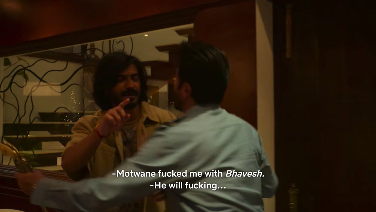 In fact,  @HarshKapoor_ plays a hilarious cameo, where he screams” let’s make Bhavesh Joshi 2/ Motwane fucked me with Bhavesh”.
