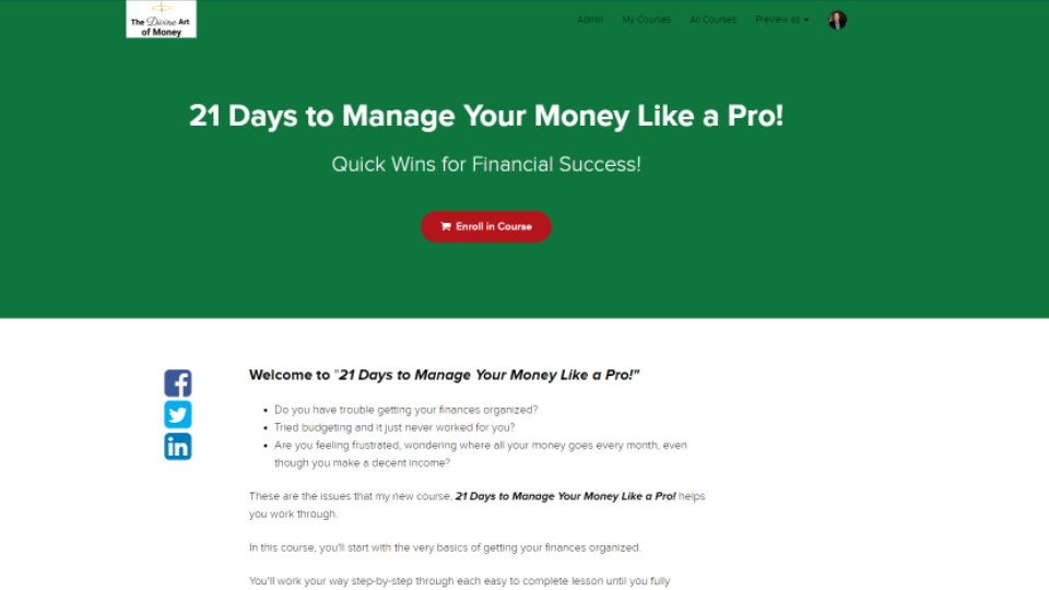 Extinguish your 2020 dumpster fire... and start 2021 right! My life changing course "The Divine Art of Money- 21 Days to Manage Your Money Like a Pro! is now available for a limited time at half price!  divineartofmoney.teachable.com/p/21days  mailchi.mp/cfinancialfree…