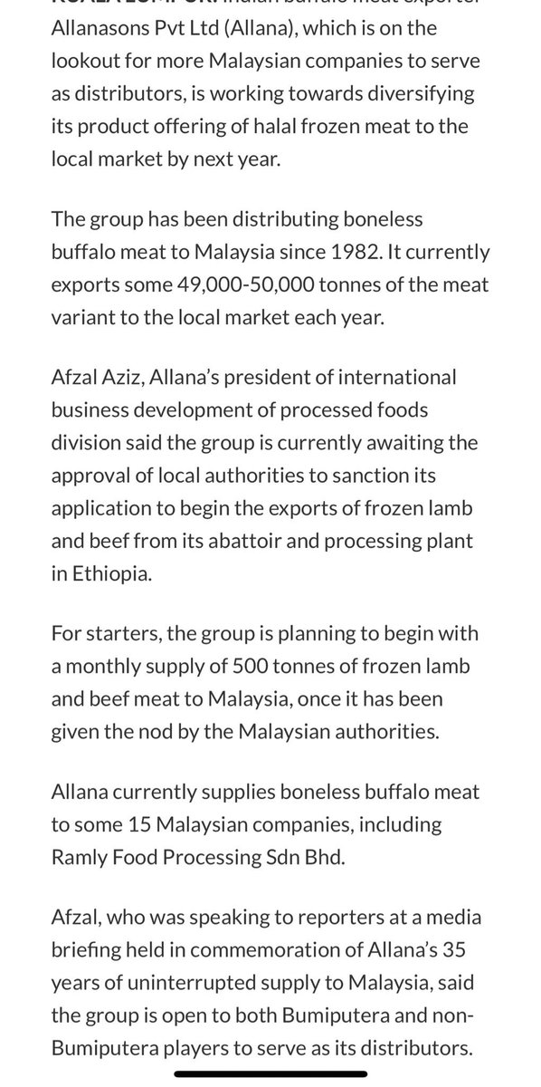 7. Lepastu dikatakan bahawa daging kartel ni diedarkan kepada Ramly burger.Ini mustahil. Ramly burger yang revenue dia lebih RM 1 billion, perlu gunakan orang tengah untuk import masuk daging Allana ni? Dia tentu-tentunya dapat AP untuk import terus dari Allana.