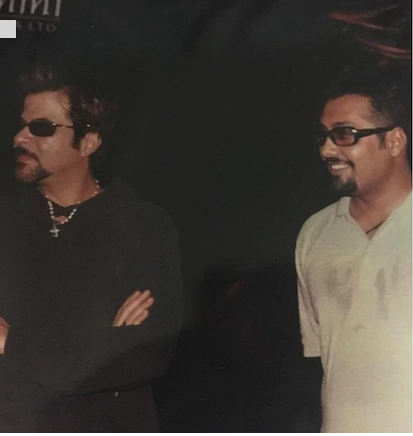 The premise of the movie  #AkvsAK begins with the fact that  @anuragkashyap72 and  @AnilKapoor were supposed to work together way back in 2003 on Alwyn Kalicharan, a dystopian sci-fi detective drama set in Delhi with Anil in the titular role, but the film was never made.