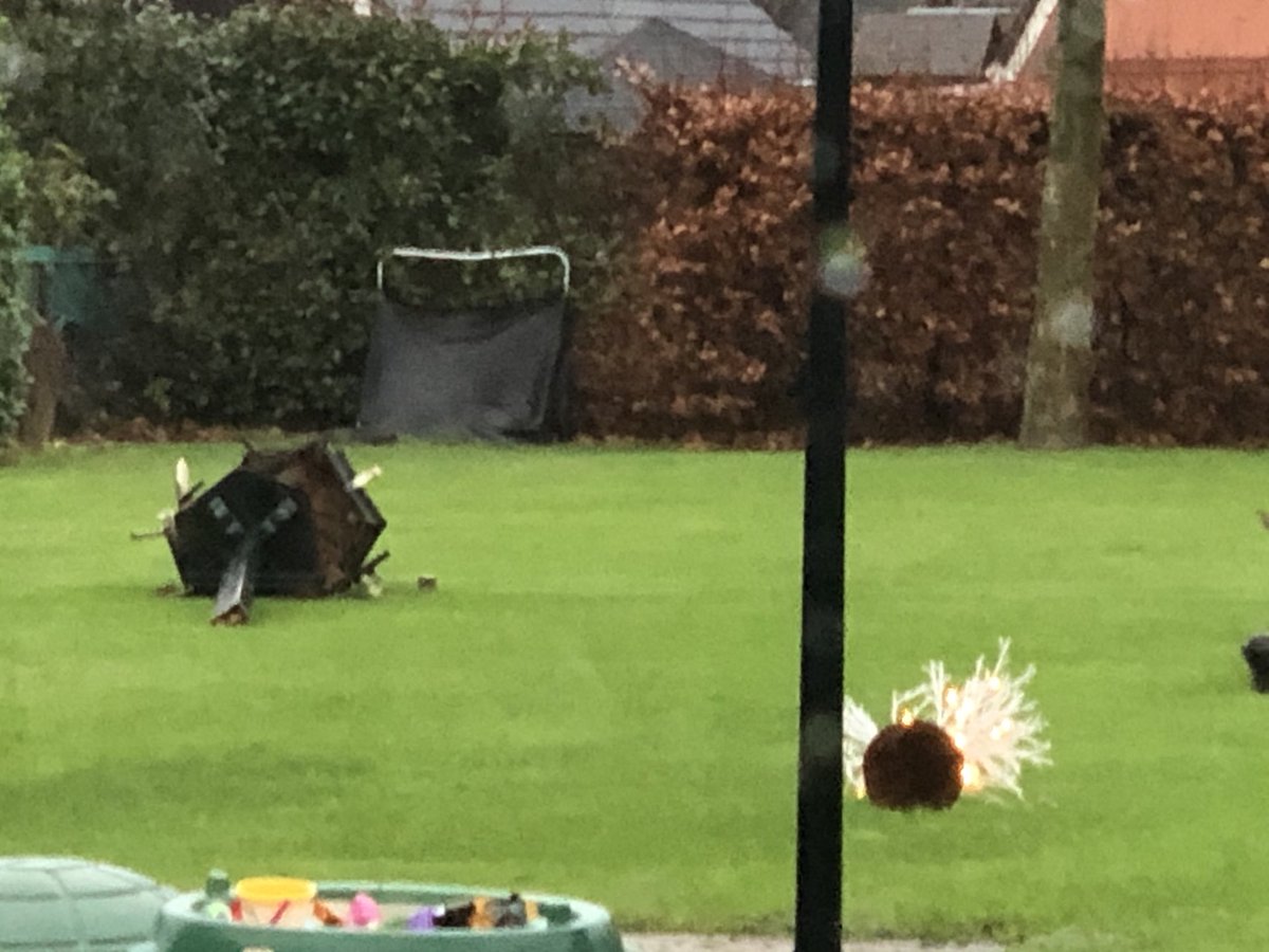Stormschade aan de Turfhorst