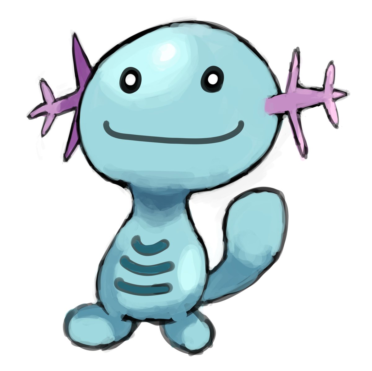 PocketIllust's tweet photo. early morning #Wooper painting to get me out of a semi-depressive mood
#wooper #pokemonwooper #pokemon #pokemonfanart https://t.co/AHfQYvveca