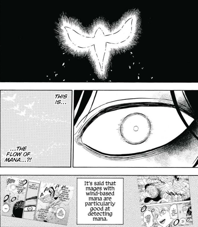 - Wind based attributes compatibility with detecting the flow of mana. - Using mana in nature to amplify magic •Example of wind based attributes - lightning •Examples of using mana in nature to amplify magic - Theresa, Mereoleona, Yami, Yuno