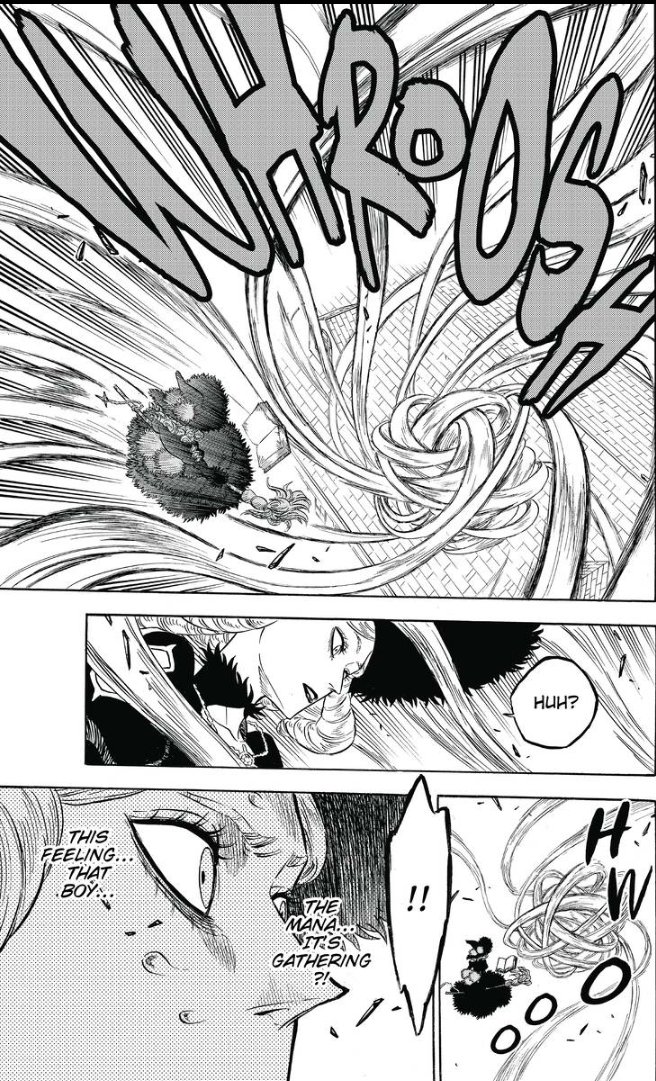 - Wind based attributes compatibility with detecting the flow of mana. - Using mana in nature to amplify magic •Example of wind based attributes - lightning •Examples of using mana in nature to amplify magic - Theresa, Mereoleona, Yami, Yuno