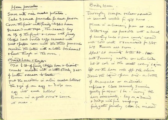 If you're wondering what to do with your leftovers, here are a few ideas from one of Dorothy Walker's notebooks from the late 1930s.

#MuseumfromHome
#Collection
#CookingTips
#FightingFoodWaste