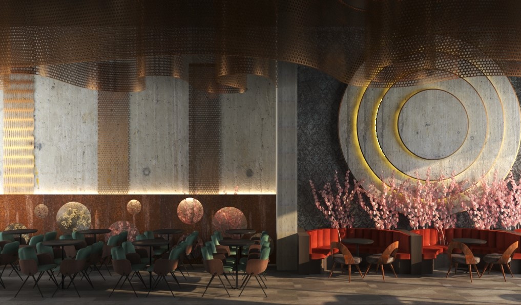 DomenechDesign's tweet image. Restaurant interior design