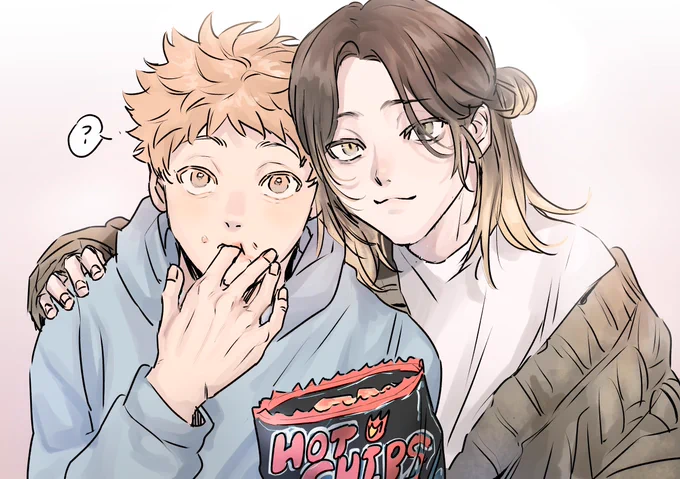 Kenma's gonna sponsor shoyo for life 
?? 