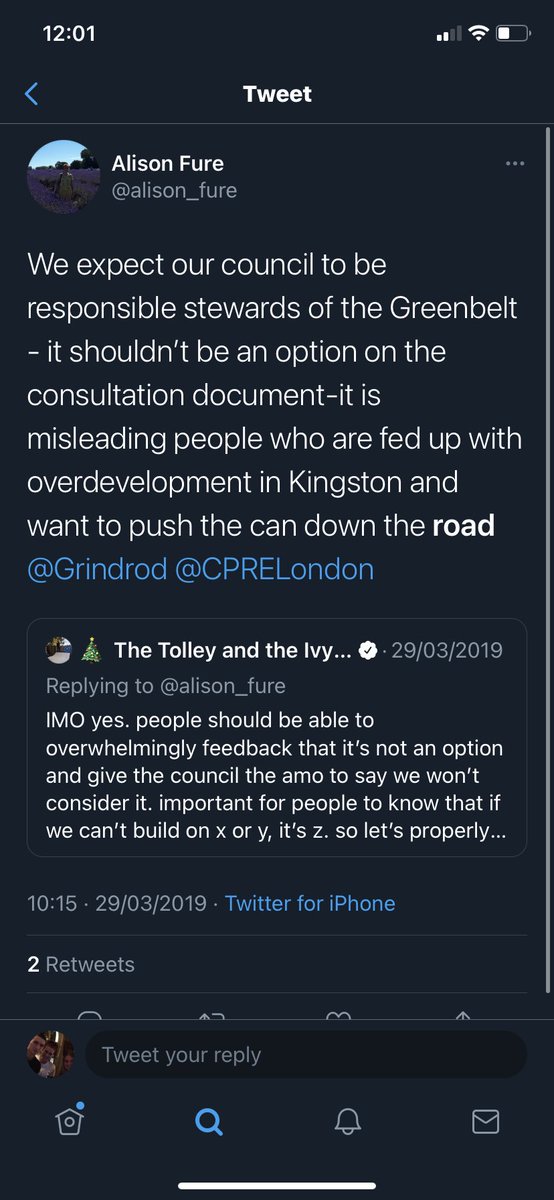 Opposing dense developments but then getting performatively outraged that doing so could necessitate building out into the greenbelt. It’s so sad and predictable.