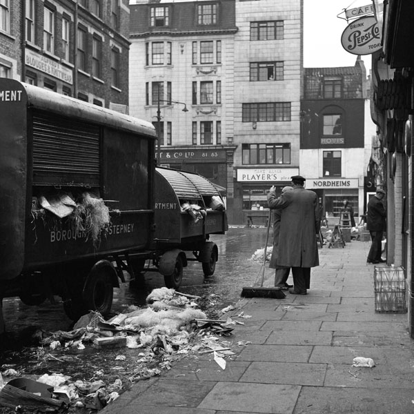 Here's some photos of 1950s London by Frederick WilfredAlthough little known, Wilfred was a professional photographer specialising in portraiture, for which he won numerous awards.