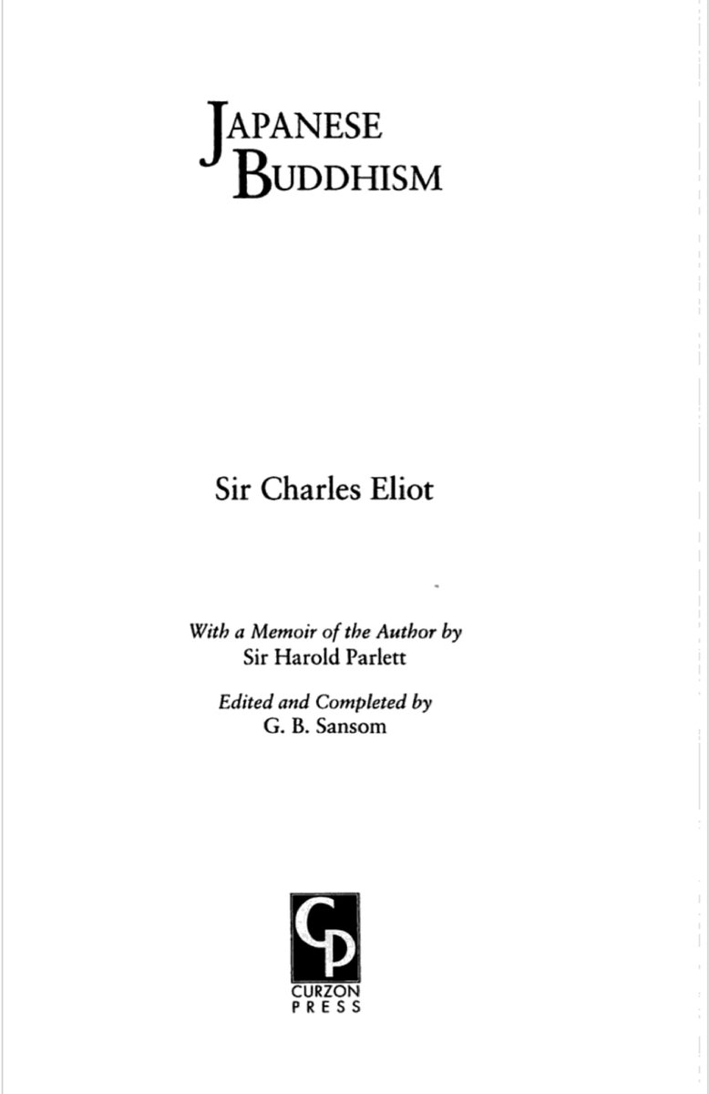Eliot also served as British Ambassador to Japan in 1919–1925 and wrote a book about Japanese Buddhism. https://books.google.com/books?id=N3oRI23AdkkC&printsec=frontcover#v=onepage&q&f=false