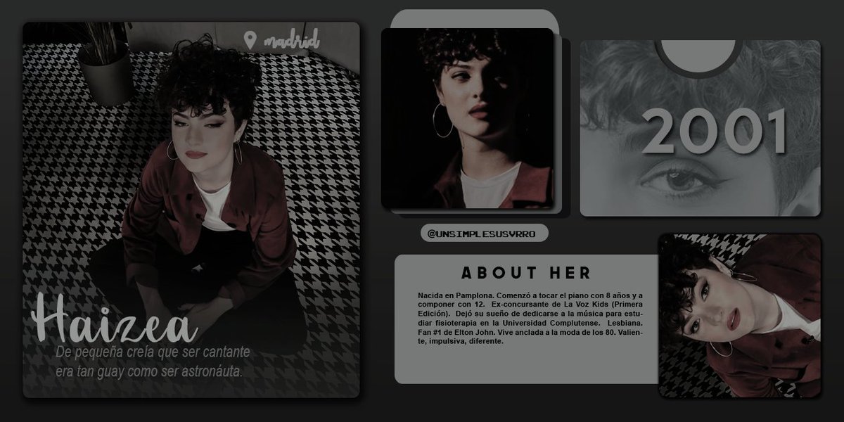 ❛ ᴛᴏᴅᴏ ʟᴏ Qᴜᴇ Qᴜɪᴇʀᴏ ᴇꜱ ᴏʟᴠɪᴅᴀʀ ᴀʜᴏʀᴀ Qᴜᴇ ᴘᴏʀ ꜰɪɴ ᴍᴇ ʜᴇ ᴠᴜᴇʟᴛᴏ ᴀ ᴇɴᴄᴏɴᴛʀᴀʀ ❜

ㅤ                                  ───┈   ¿↻ + ♡?

          haizea león
    ⤹           thread