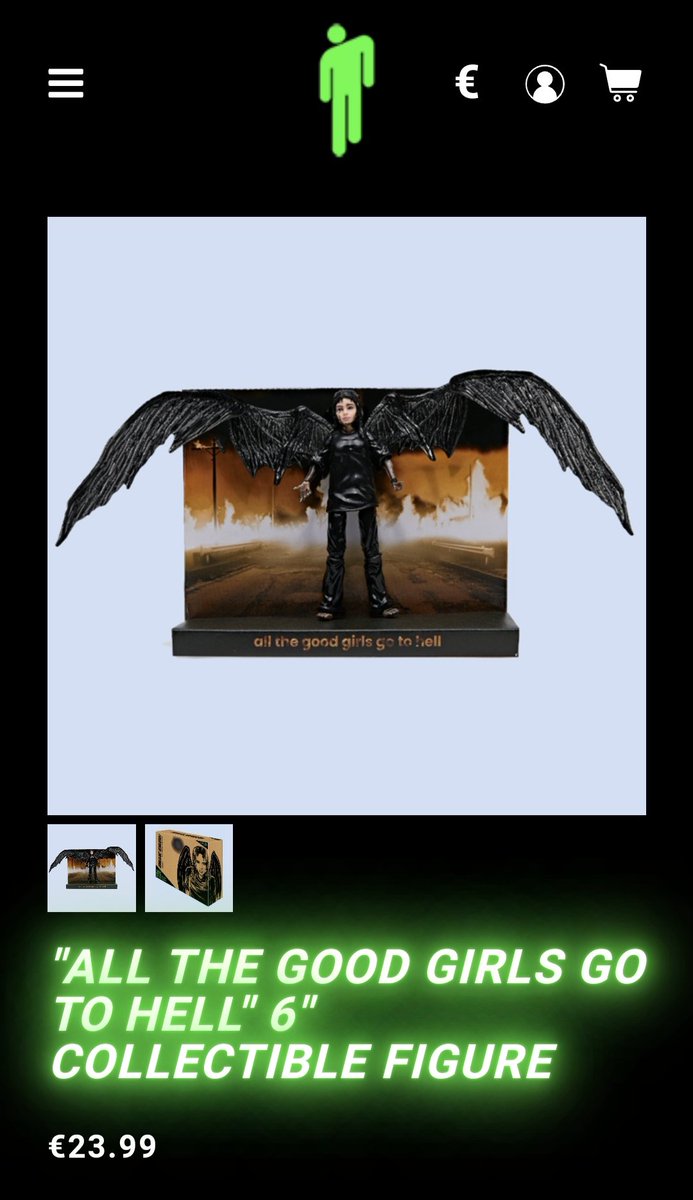 En mars 2018, Billie Eilish annonce la création de sa marque de vêtements, Blohsh.Elle fait aussi des figurines, disons, particulières...