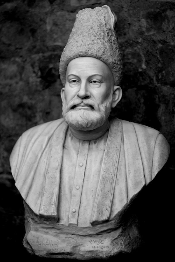 On this day (27 December, 1797), one of the greatest poets of Urdu, Asad Ullah Baig better known by his pen name  #Ghalib was born in Kala Mahal, Agra.