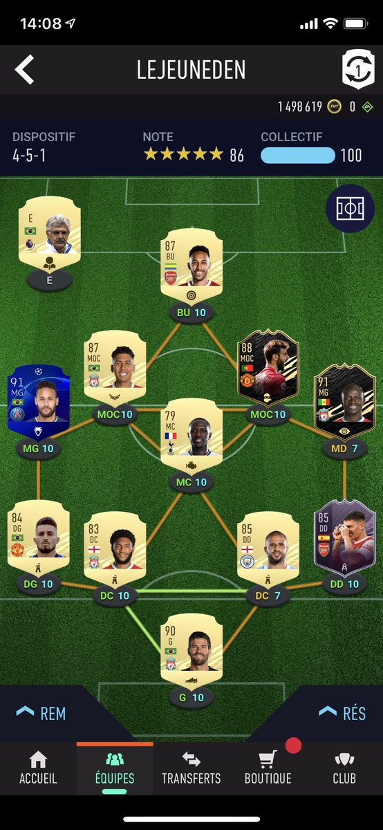 Captaine_34's tweet photo. @jeremieponto40 @FifaGamersBlog Que du non échangeable à part Roberto le banc pareil https://t.co/cBkUwQqKkt