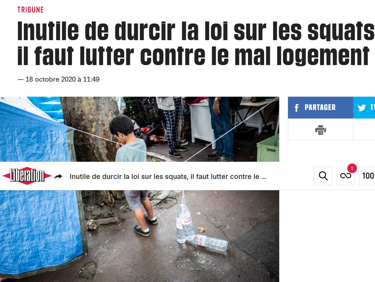 Les députés  @enmarchefr si prompts à légiférer pour chaque fait divers seraient bien inspirés de le faire. Cela aurait en plus l’avantage de lutter contre les marchands de sommeil qui profitent d’un manque d’intervention publique,