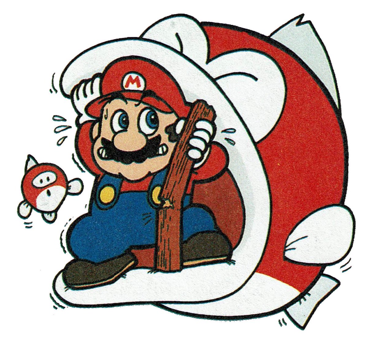VGArtAndTidbits's tweet photo. Artwork created for the Nintendo Power Super Mario Bros. 3 strategy guide. https://t.co/KV3QjmfO3M