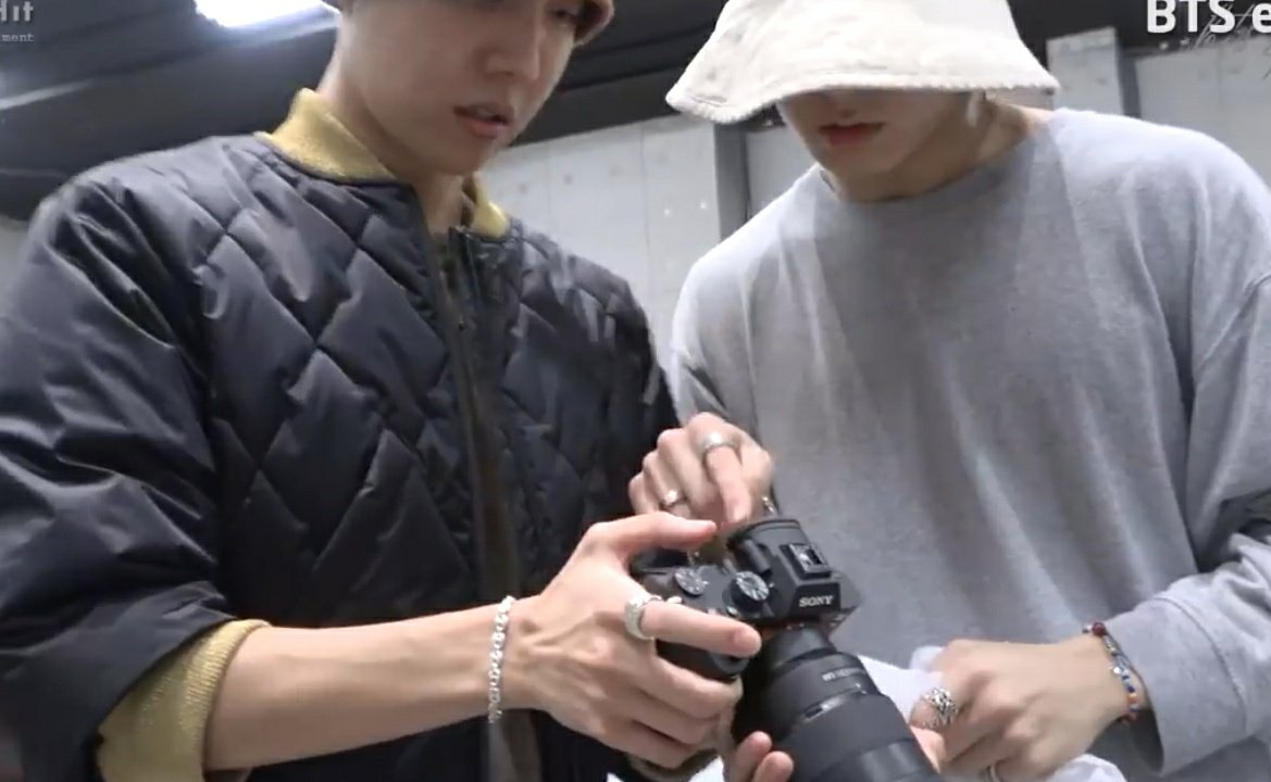 although he has very pretty hands