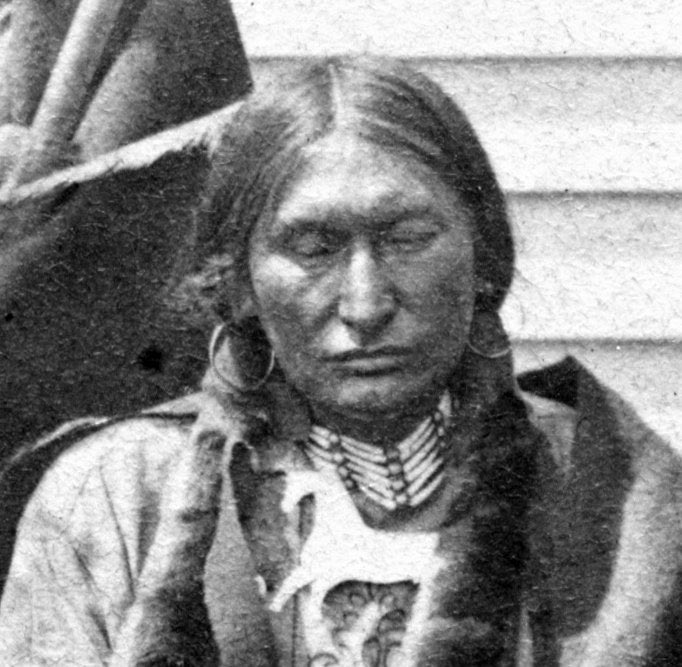 I believe Chief Bigfoot (Spotted Elk) had a premonition of his impending death at Wounded Knee. Yet, as Lakota leader, he chose to die with his people, out there on the cold, desolate icy tundra.  #woundedknee