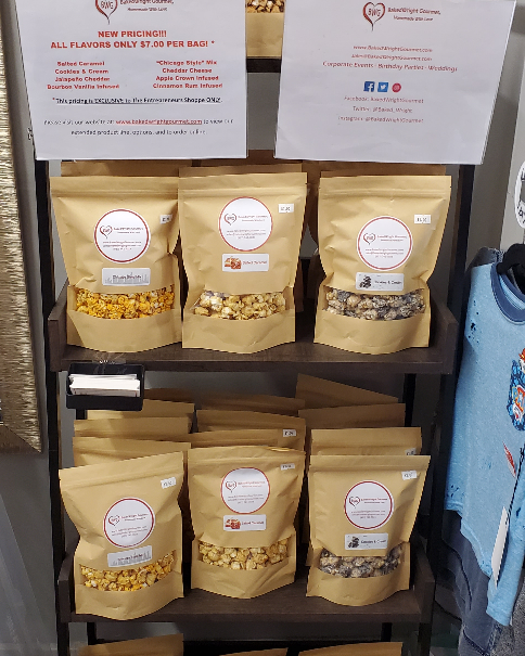 Baked_Wright's tweet photo. We are restocked at The Entrepreneurs Shoppe!  Get down and get some shopping in!  Open till 5 today!  #ShopSmall https://t.co/m5o3awV4Ei