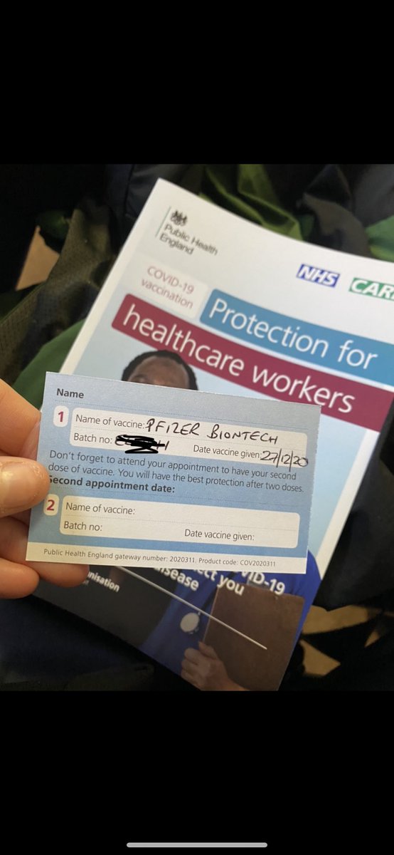 Thankful to everyone <a href="/NHSBartsHealth/">Barts Health</a> @WhippsCrossHosp  for making this happen so quickly and efficiently. Feeling extremely fortunate with a touch of hope ✨