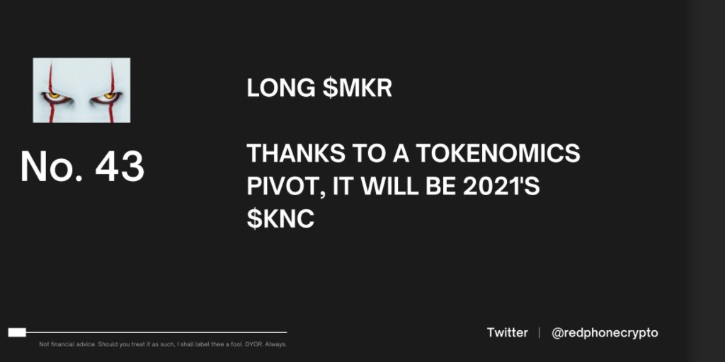  $MKR @MakerDAO