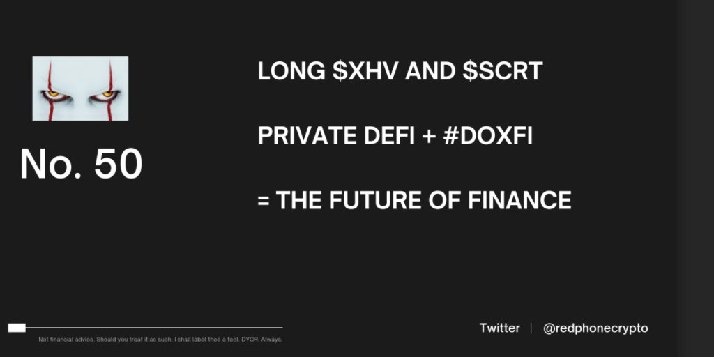  $XHV  $SCRT #doxfi @HavenXHV  @SecretNetwork