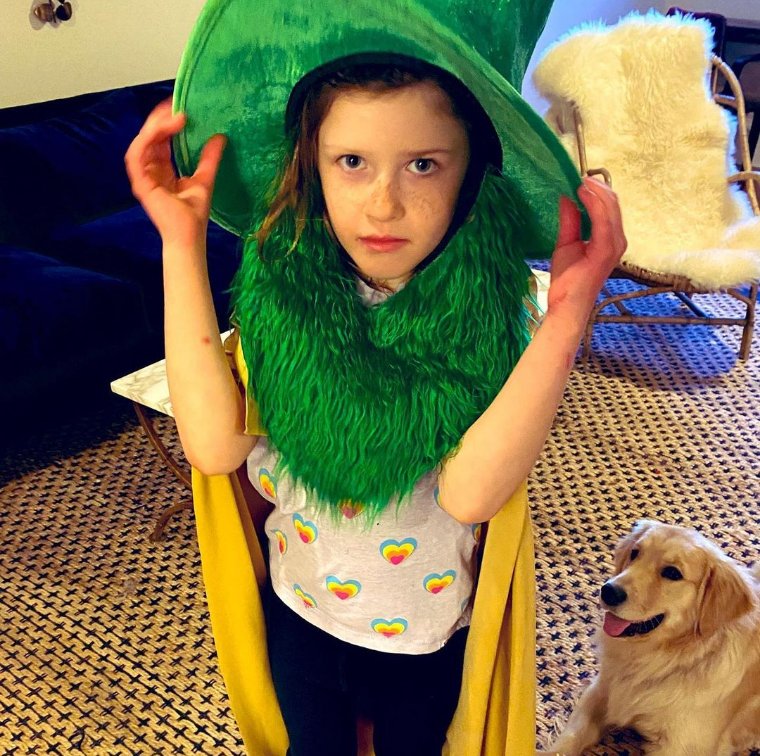 Misha Collins as his kids Maison and West  - a thread