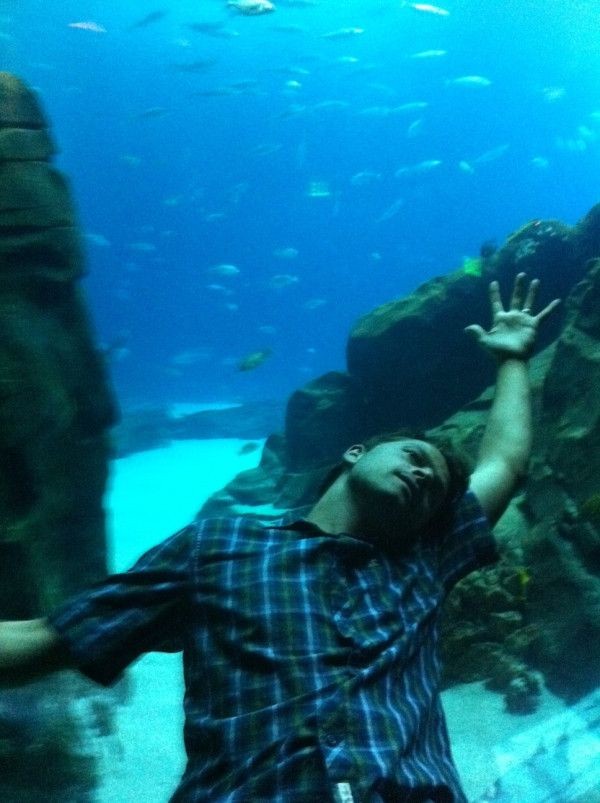 Misha Collins as his kids Maison and West  - a thread