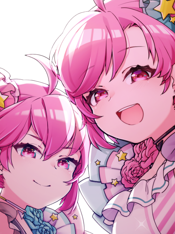 「去年末に描いたKAC用のジェネカ絵(落選)が予想以上にサイズがでかくて予想以上に」|喜代梓人@skeb受付中のイラスト