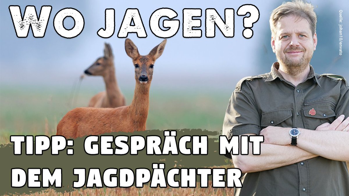 Du suchst eine Jagdgelegenheit? Diese Fragen kannst Du Jagdpächterinnen und Jagdpächtern beim ersten Gespräch stellen, um Dich einerseits interessant zu machen und Dich gleichzeitig vor Fallstricken bewahren:
youtu.be/UJNhw_LFsxc