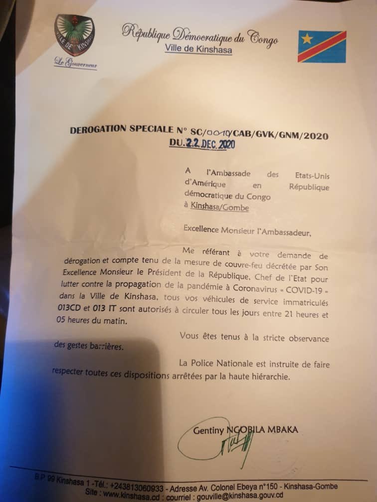 Muyumba's tweet photo. La République des Ambassadeurs, vive l’époque coloniale. Où allons nous la #RDC? https://t.co/do2bu5pj5r