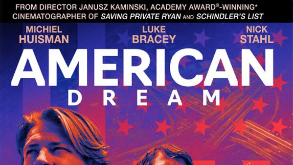 Here's the first trailer for Janusz Kaminski's new film, AMERICAN DREAM: youtube.com/watch?v=7uH0WD…