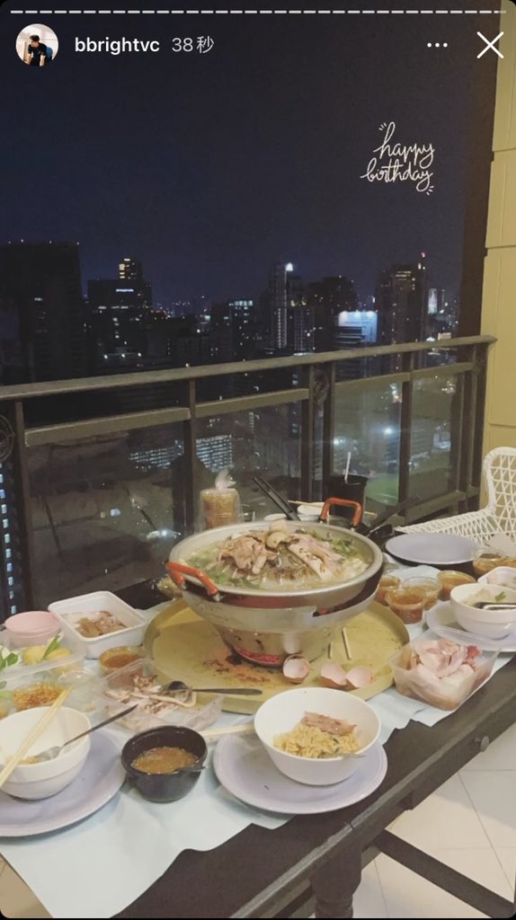 __opywpy__'s tweet image. 生日大餐🥺 #23rdBrightDay