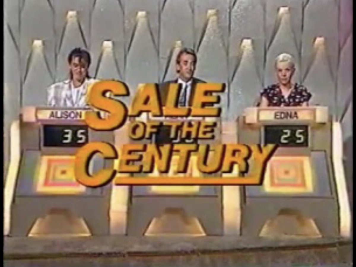 Who Remembers the Game Show “Sale of The Century?” 

#SaleOfTheCentury #GameShow #GameShow #Fun #Retro #ThrowBack