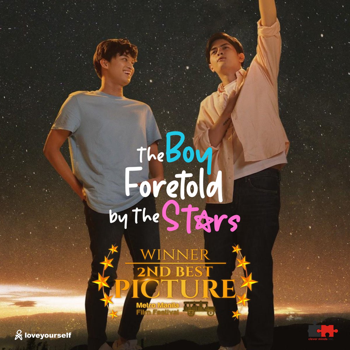 phBLcentral's tweet photo. #TheBoyForetoldByTheStars won 3 awards at the #MMFF2020: #GabiNgParangal! 

✨ 2nd Best Picture 
✨ Best Original Theme Song (Ulan)
✨ Gender Sensitivity Award

Congratulations! 💖

Buy tickets now to watch the movie:
https://t.co/rXejGgzMiy https://t.co/uKXdiVFLSW